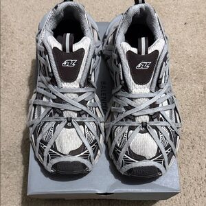 Balenciaga Gray and Black Sneakers